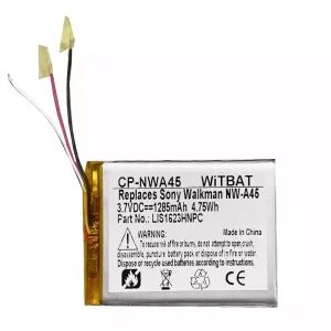 Bateria para Sony Walkman NW-ZX500 NW-ZX505 NW-ZX507,LIS1623HNPC