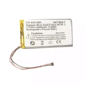 Bateria para iRiver Astell & Kern AK120 II,AK100 II