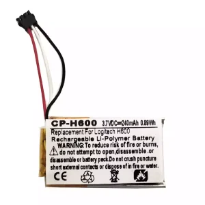 Bateria para Logitech AHB521630,533-000071
