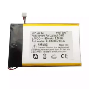 Bateria para Logitech G913 G913 TKL,G915 G915 TKL,AHB355085PCT-02
