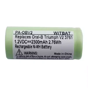 Bateria para Braun Oral-B D25,D28,D29,D30,D32,D34,P5000,P6000,P7000