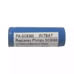 Bateria para Philips SC5360, SC5275, BSC200, SC5320, SC5278 Facial Cleansing Brushes